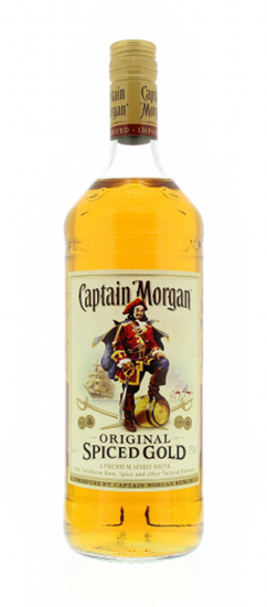 Rhum jamaïcain Captain Morgan (1 litre) - Grossiste