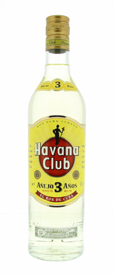 Image sur Havana Club Anejo 3 Years 40° 0.7L