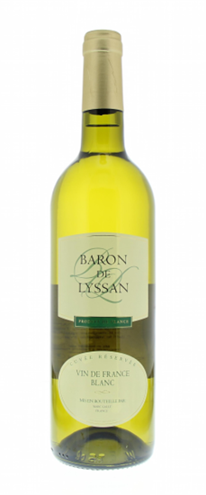 Image sur Vin de France Baron de Lyssan Blanc 11.5° 0.75L
