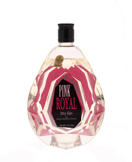 Image sur Pink Royal Dry Gin 40° 0.7L