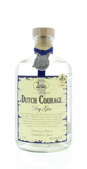Image sur Zuidam Dutch Courage Dry Gin 44.5° 1L
