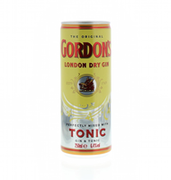 Afbeeldingen van Gordon's & Tonic Cans 12 x 25 cl 6.4° 3L
