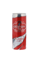Afbeeldingen van Eristoff Red Flash cans 24 x 25 cl 5° 6L