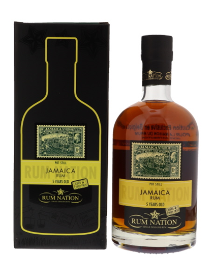 Image sur Nation Jamaica 5 Years + GBX 50° 0.7L