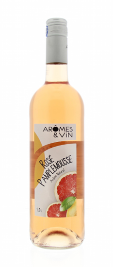 Image sur Rosé Pamplemousse Aromes et Vins 7.5° 0.75L