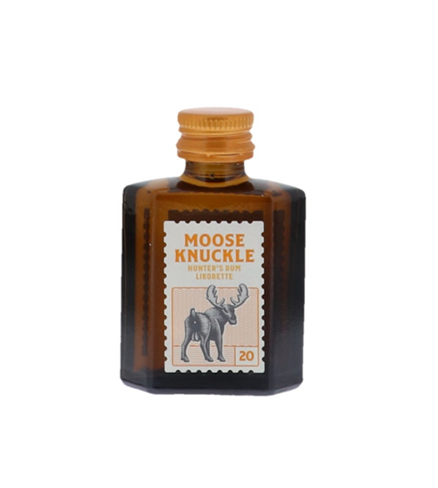 Image sur Moose Knuckle Rum  2 cl (40Pack) 20° 0.02L