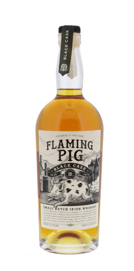Image sur Flaming Pig Black Cask 40° 0.7L