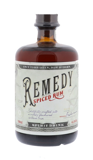 Image sur Remedy Spiced Rum 41.5° 0.7L