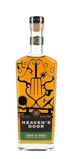 Image sur Heaven's Door Tennesse Straight Rye Whiskey 43° 0.7L