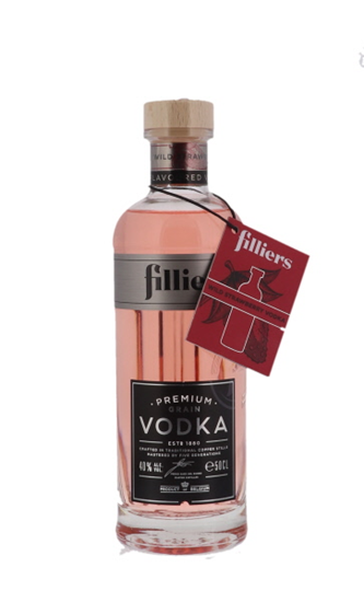 Image sur Filliers Wild Strawberry Vodka 40° 0.5L