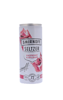 Image de Smirnoff Seltzer Raspberry & Rhubarb 4.7° 0.25L