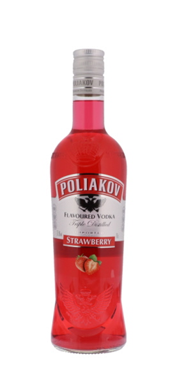 Image sur Poliakov Strawberry Vodka 37.5° 0.7L