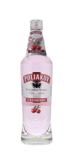 Image sur Poliakov Cranberry Vodka 37.5° 0.7L