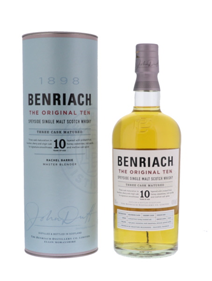 Image sur Benriach 10 Years The Original Ten (new bottle) 43° 0.7L
