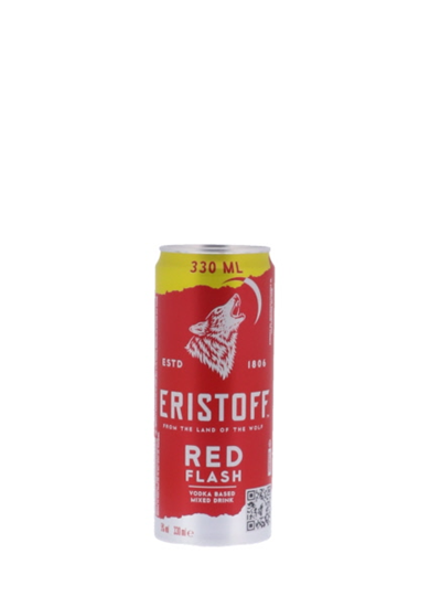 Image sur Eristoff Red Flash Cans 33 cl 5° 0.33L