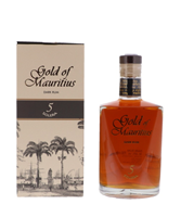 Image de Gold of Mauritius 5 Years Solera Dark Rum 40° 0.7L