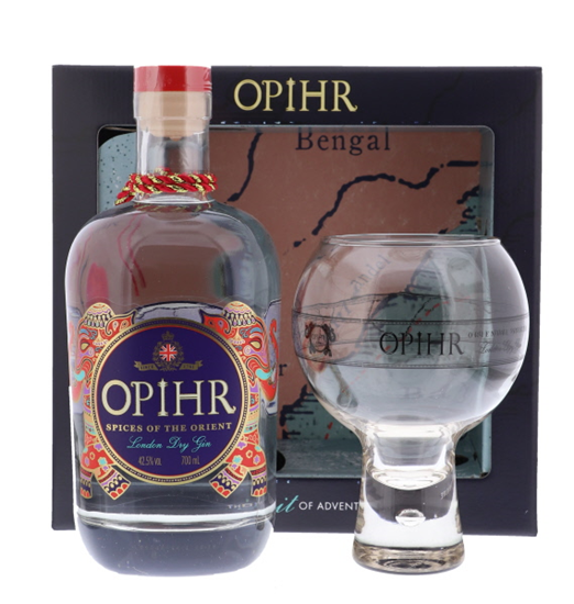 Image sur Opihr Oriental Spiced Gin + Verre 42.5° 0.7L
