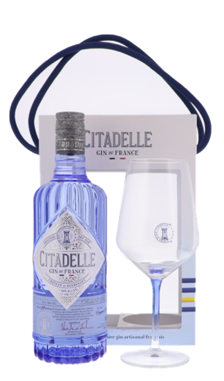 Image sur Citadelle Gin (Nouvelle Bouteille) + Verre 44° 0.7L