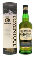 Image de Tomintoul Peaty Tang 15 Years 40° 0.7L