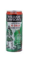 Image de William Lawson's & Cola Cans 33 cl 5° 0.33L