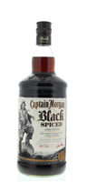 Image de Captain Morgan Black Spiced Rum 40° 1L
