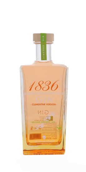 Image sur 1836 Belgian Organic Clementine Gin 37.5° 0.7L