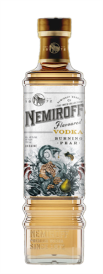 Image sur Nemiroff Vodka Burning Pear 40° 0.7L