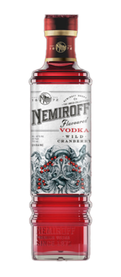 Image sur Nemiroff Vodka Wild Cranberry 40° 0.7L
