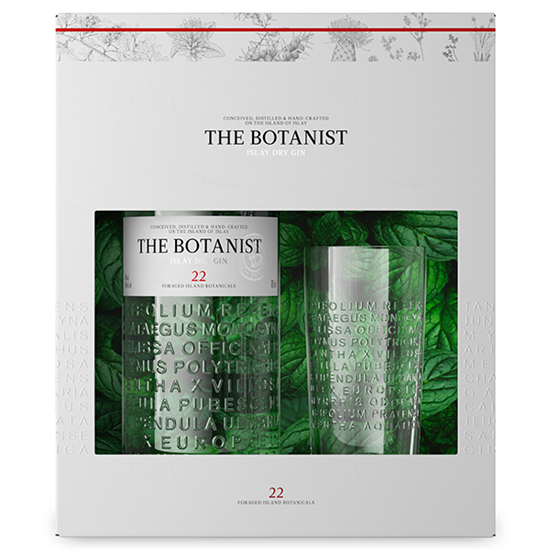 Image sur The Botanist Gin Glasspack 46° 0.7L