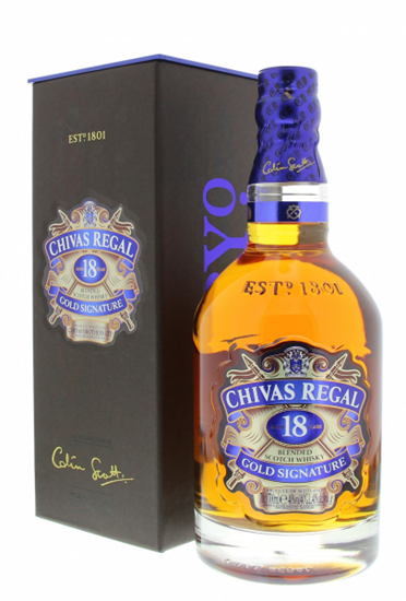 Image sur Chivas Regal 18 Years + GBX 40° 0.7L
