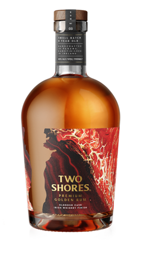 Image sur Two Shores Rum Oloroso Cask Irish Whiskey Finish 45° 0.7L