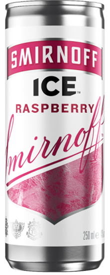 Image sur Smirnoff Ice Raspberry Can 4° 0.25L