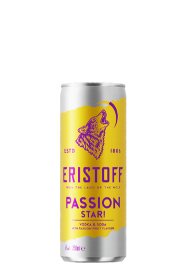 Image sur Eristoff Passion Star Can 5° 0.25L
