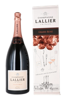 Image de Lallier Brut Rosé Grand Cru + GBX 12.5° 1.5L