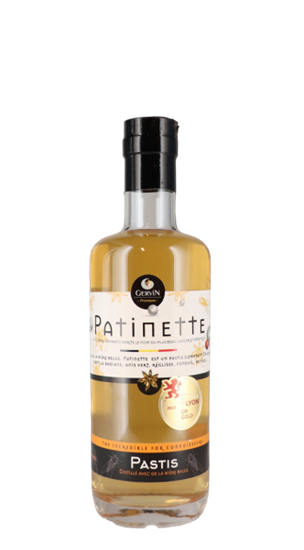 Image sur Pastis Patinette Distillerie Gervin 45° 0.5L