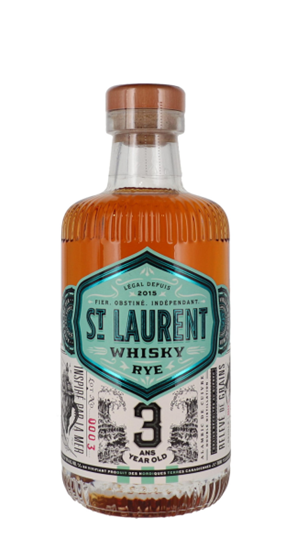 Image sur St Laurent Whisky Rye 43° 0.7L