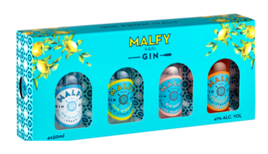 Image sur Malfy Gin Mix Pack 4 x 5 cl 41° 0.2L