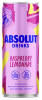 Image de Absolut Raspberry Lemonade Can 5° 0.25L