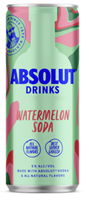 Image de Absolut Watermelon Soda Can 5° 0.25L