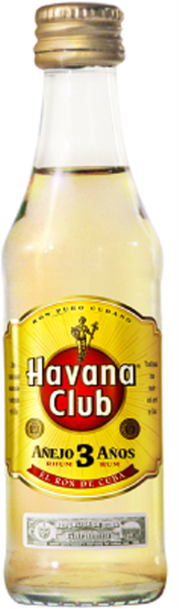 Image sur Havana Club 3 Years 40° 0.05L