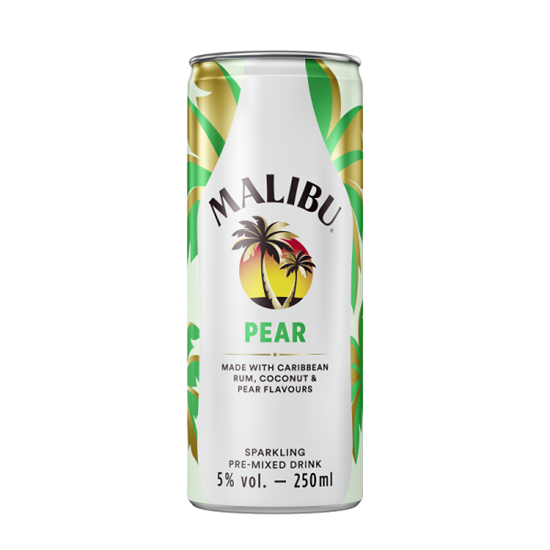 Image sur Malibu Pear Cans 5° 0.25L