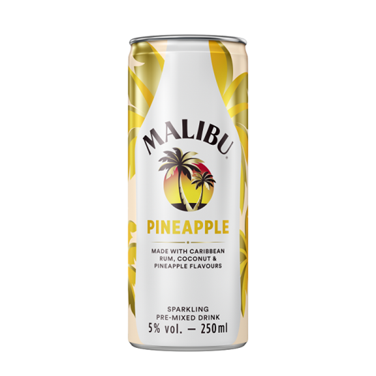 Image sur Malibu Pineapple Cans 5° 0.25L