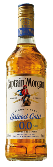 Image sur Captain Morgan Spiced Gold 0.0°  0.7L