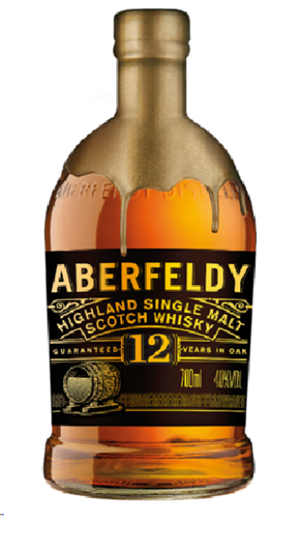 Image sur Aberfeldy 12 Years Happy New Year Waxed Bottle 40° 0.7L