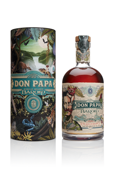 Image sur Don Papa Baroko Christmas Edition Canister 40° 0.7L