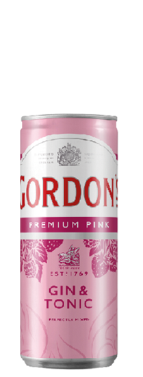 Image sur Gordon's Pink & Tonic Can 6.4° 0.25L
