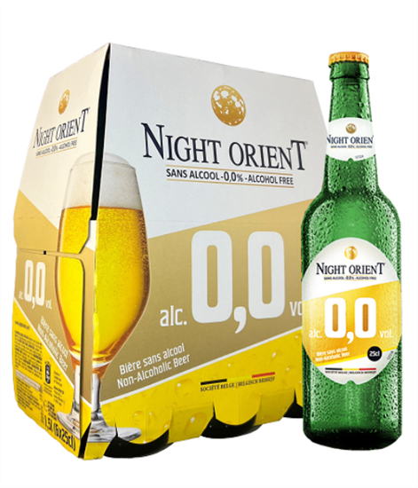 Image sur Night Orient Bière Blonde 0,0%  0.25L