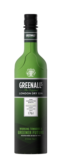 Image sur Greenall's London Dry Gin (Paper Bottle) 37.5° 0.7L