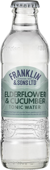 Image sur Franklin & Sons Elderflower & Cucumber Tonic  0.2L