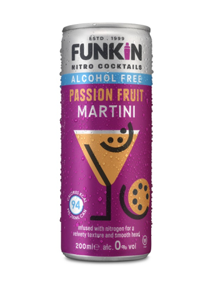 Image sur Funkin Passion Fruit Martini 0.0° Can  0.2L
